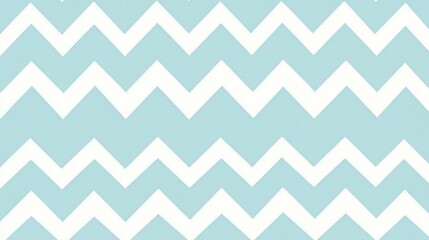 A repeating zigzag pattern in light blue and white colors.