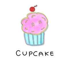 cupcake illustration