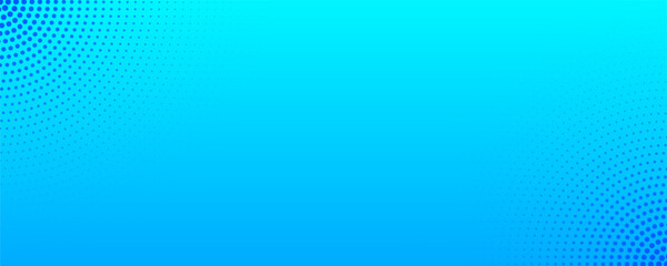 Halftone texture blue geometric background with halftone effect, bright dotted texture overlay © dlyastokiv