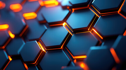 Gradient colorful technology background