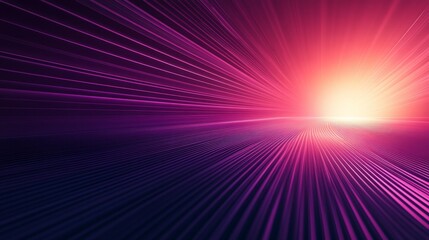 Fototapeta premium Abstract Purple Light Rays Background