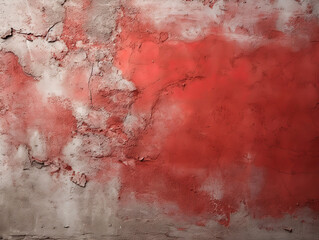 Amazing A detailed closeup of a magenta and white rectangular wall painted with vibrant art paint