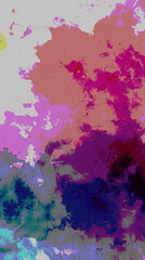 Watercolor background and overexposed to photocopy sheets, colored. grunge punk effect. texture, paper, overlay for collage projects and decoration.