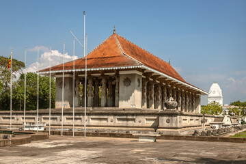 Exposure of the Independence Memorial Hall in Colombo, a national monument built for the...