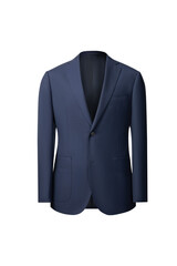 navy wool blazer mens fashion basic 