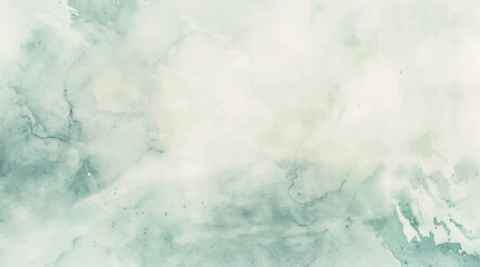 Abstract horizontal watercolor background. Hand drawn vector texture. Brush stroked painting pastel color watercolour