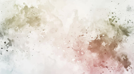 Abstract horizontal watercolor background. Hand drawn vector texture. Brush stroked painting pastel color watercolour