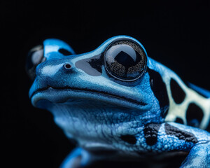 28. High-resolution close-up of a fascinating poison dart frog