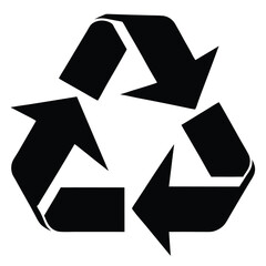 Recycle Logo PNG Vector illustration on white background