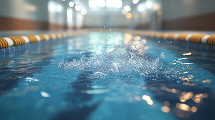 Pool, Indoor pool for swimming and water activities.