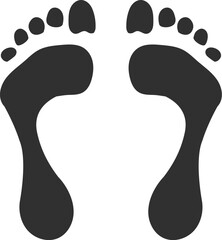 Footprint Vector Illustration