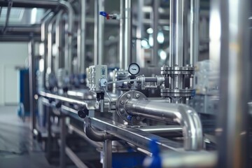 Milk processing plant flow pasteurization units for milk safety