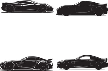 Obraz premium Minibus icon. Black silhouette. Side view. Vector simple flat graphic illustration. Isolated object on a white background