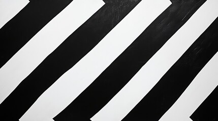 Obraz premium A striking black and white pattern of interlocking chevrons, emphasizing bold lines and geometric precision.