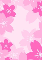 桜の背景seamless floral pattern