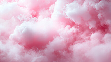 Fototapeta premium Fluffy Pink Cotton Candy Texture