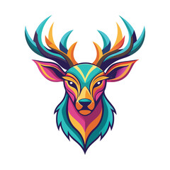 deer head logo