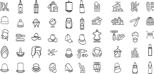 FASHION EDITABLE ICON SET 