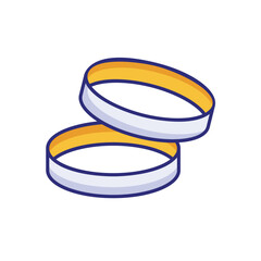 Bangles vector icon