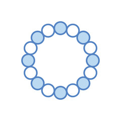 Bracelet vector icon