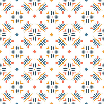 Traditional slavic ethnic pattern. Endless background abstract russian, ukranian, belorussian seamless pattern for fabric print linen textile