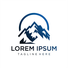 Amazing mountain logo design inspiration Premium