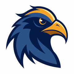 Obraz premium eagle head vector illustration isolated on white background. PNG Transparent file type with high definition quality And vibrant color grading Available.