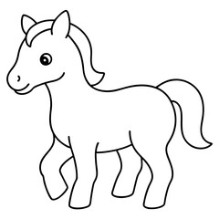 horse coloring page, horse outline, horse illustration, cartoon horse, kids coloring page, horse sketch, realistic horse, horse silhouette, horse design, horse clipart, horse vector, horse logo, horse