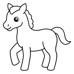 horse coloring page, horse outline, horse illustration, cartoon horse, kids coloring page, horse sketch, realistic horse, horse silhouette, horse design, horse clipart, horse vector, horse logo, horse