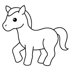 horse coloring page, horse outline, horse illustration, cartoon horse, kids coloring page, horse sketch, realistic horse, horse silhouette, horse design, horse clipart, horse vector, horse logo, horse