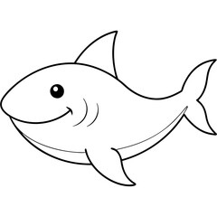 shark coloring page, great white shark, shark outline, shark illustration, cartoon shark, kids coloring page, shark fin, underwater shark, shark attack, shark teeth, hammerhead shark, shark sketch, sc