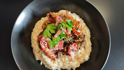Fait maison - Risotto aux champignons