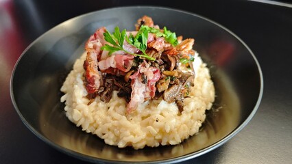Fait maison - Risotto aux champignons