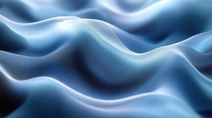 Obraz premium Abstract Blue Wavy Texture