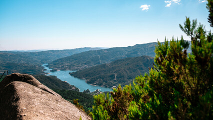 Miradouro da Pedra Bela, Parque Nacional da Peneda Gerês, Gerês, Portugal