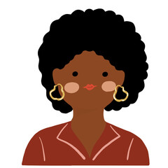 woman face illustration vector