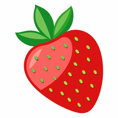 Strawberry Vector Art Design