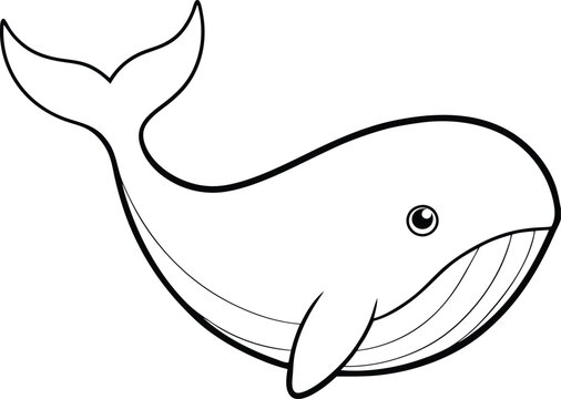 recommend clip art: Cute whale line art graphic illustration perfect for kids coloring books simple and fun design for endless creativity
                    
                    