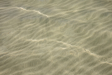 Shallow water with sandy bottom, Djerba, Tunisia