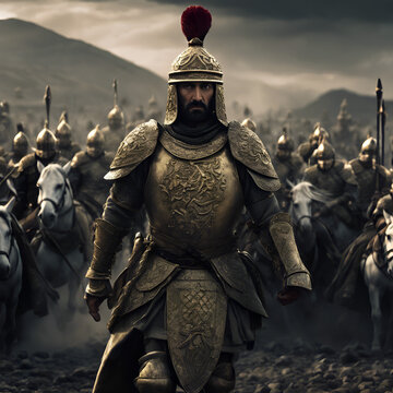 Soliders Of The Immortal Guard Of Persia The Greatest Army In World History