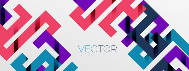 Color bend lines with shadow texture effect. Vector Illustration For Wallpaper, Banner, Background, Card, Book Illustration, landing page