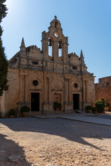 Fototapeta premium Monastery Arkadi in Rethimno Crete, Greece