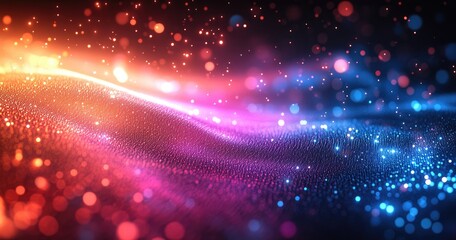 Obraz premium Abstract Cosmic Lights