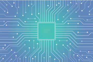 circuit board technology, background vector
