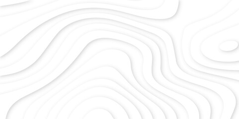 Abstract modern 3d Paper cut white background .white waves background ,paper art style, flyers posters prints .geometric background overlap layer.	