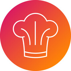 Chef Hat Vector Icon
