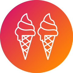 Ice Cream Vector Icon