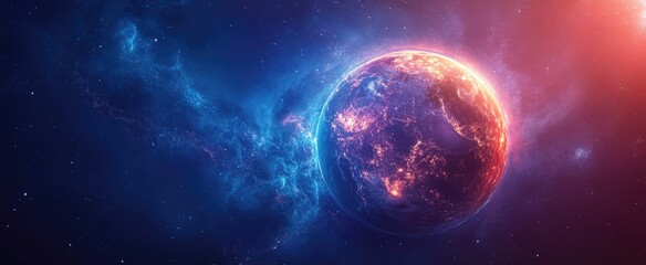 Obraz premium Ozone Shield: Earth’s Atmosphere Protected for Future Generations