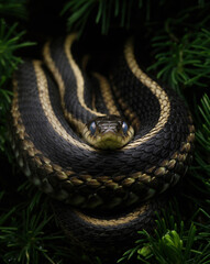 Garter Snake close up