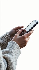 person using mobile phone